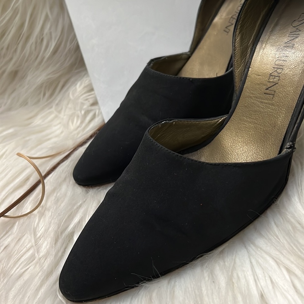 Yves Saint Laurent Black Heels - Picture 5 of 11
